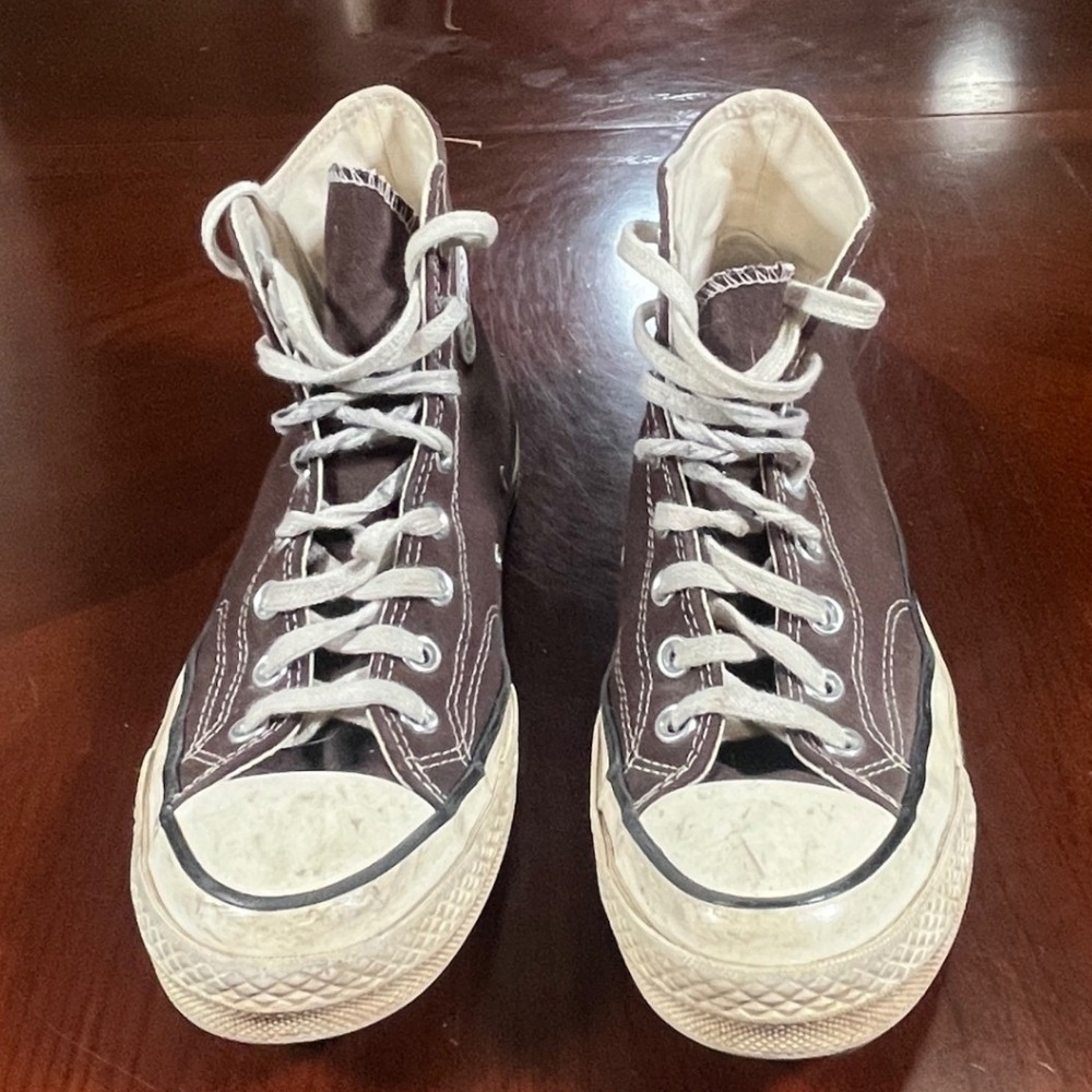 Converse Chuck Taylor All Star 70 High Top Brown Canvas Sneakers 170551C Mens 7 - Picture 3 of 14